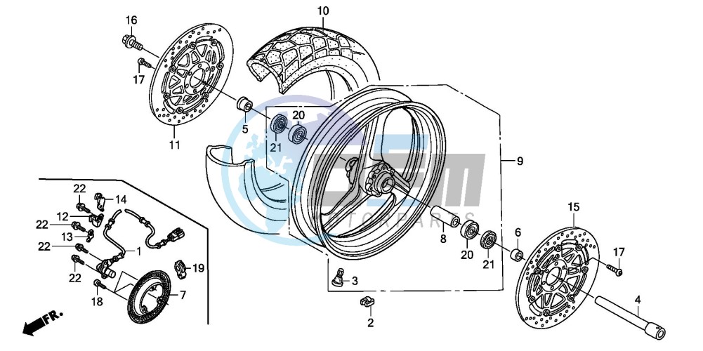 FRONT WHEEL