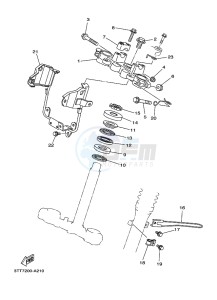 DT125 (3TTW) drawing STEERING