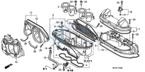 CBR600RRA France - (F / CMF 2F) drawing AIR CLEANER