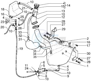 DNA 50 drawing Fuel tank - Degaser