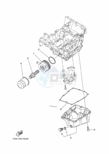 MT-07 ABS MTN690-U (B8M3) drawing OIL CLEANER