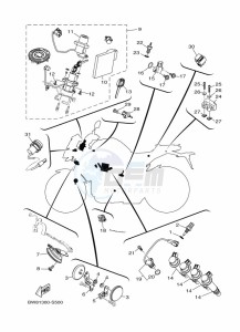 MT-10 MTN1000 (B67S) drawing ELECTRICAL 1