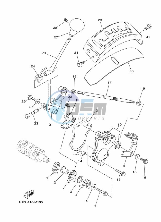 SHIFT SHAFT