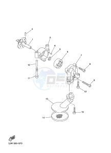 FJR1300A FJR1300A ABS (1CYJ) drawing OIL PUMP