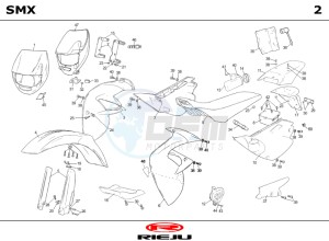 SMX-50-BLACK drawing COWLING