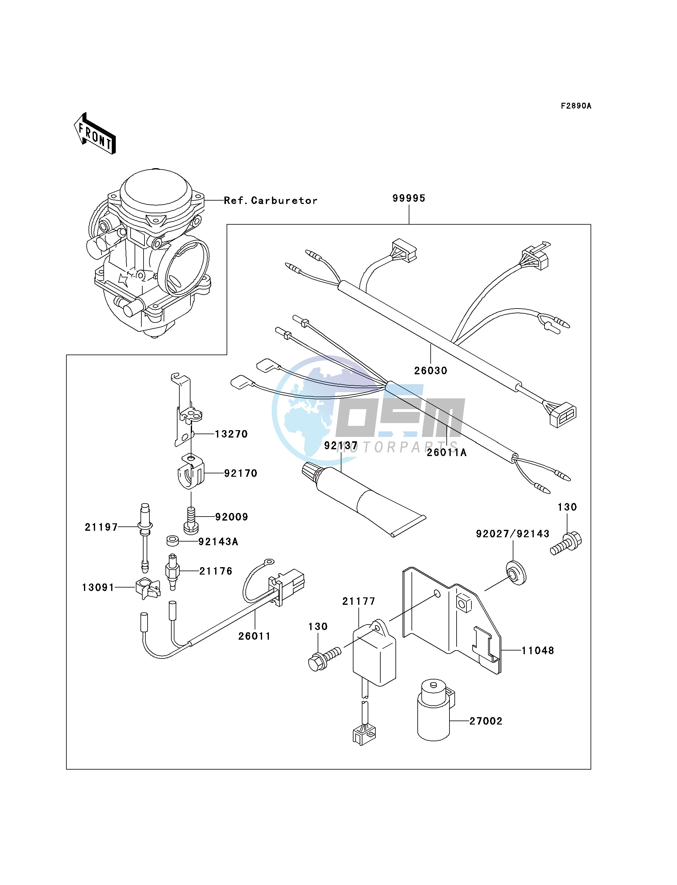 OPTIONAL PARTS-- CARBURETOR- -