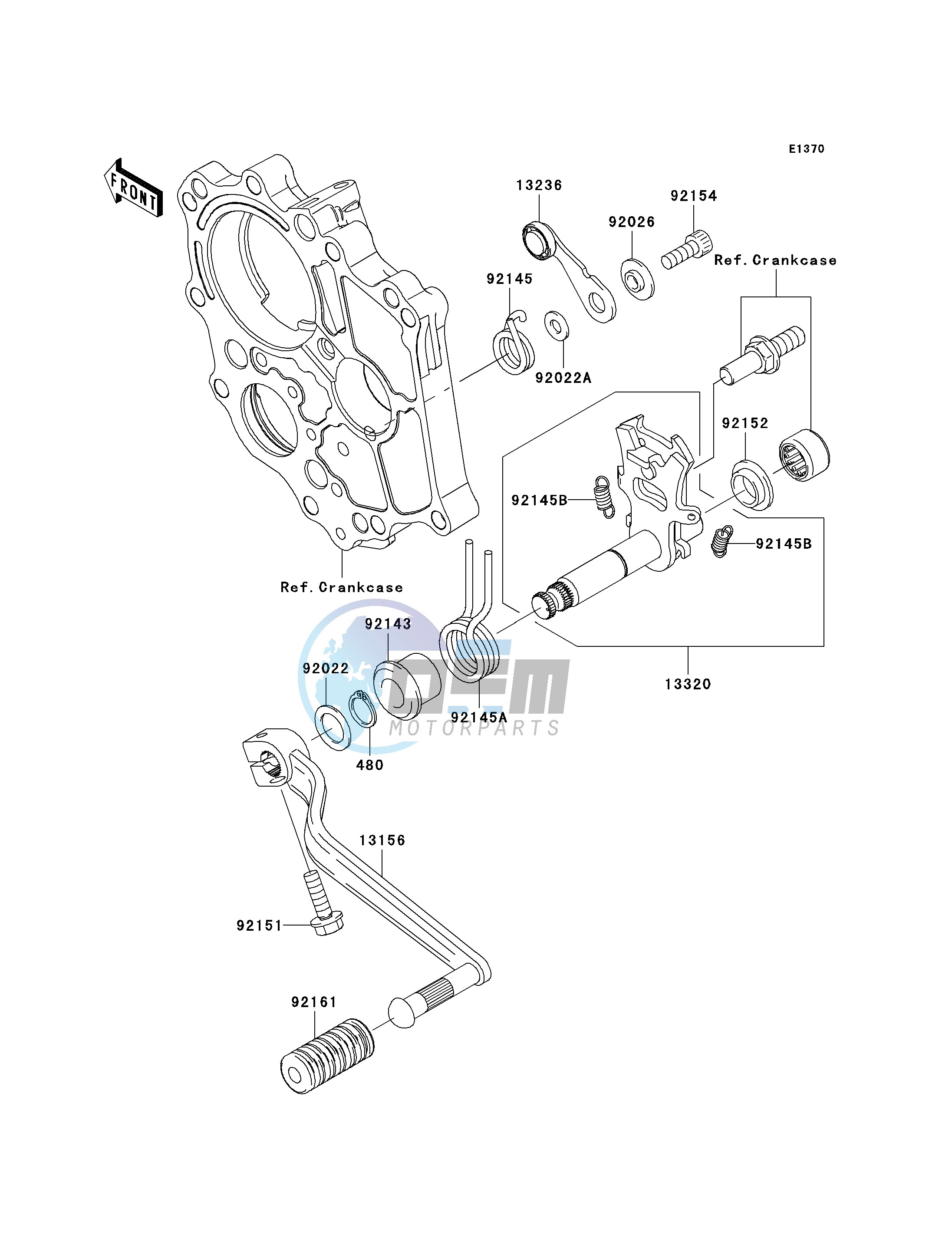 GEAR CHANGE MECHANISM