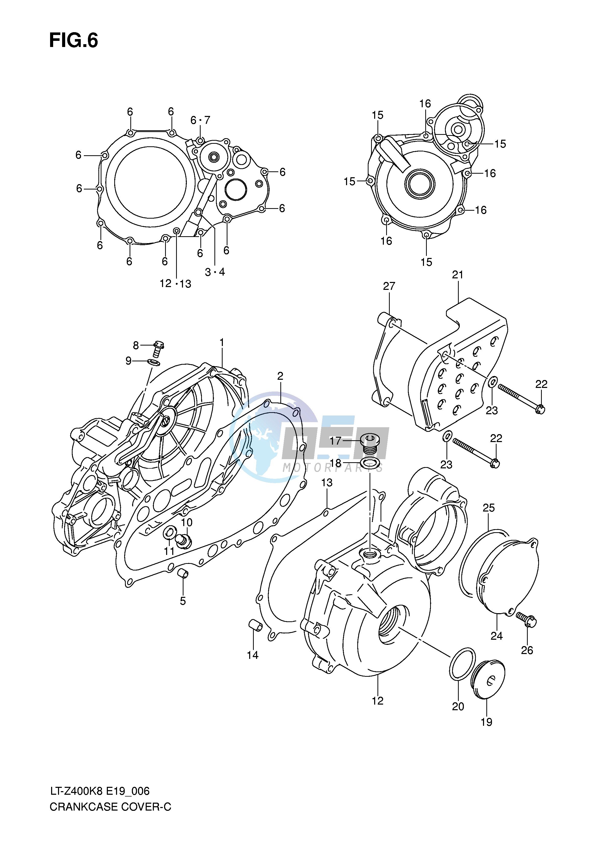 CRANKCASE COVER