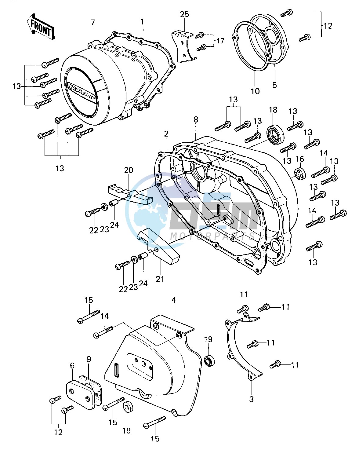 ENGINE COVERS -- 80 A1- -