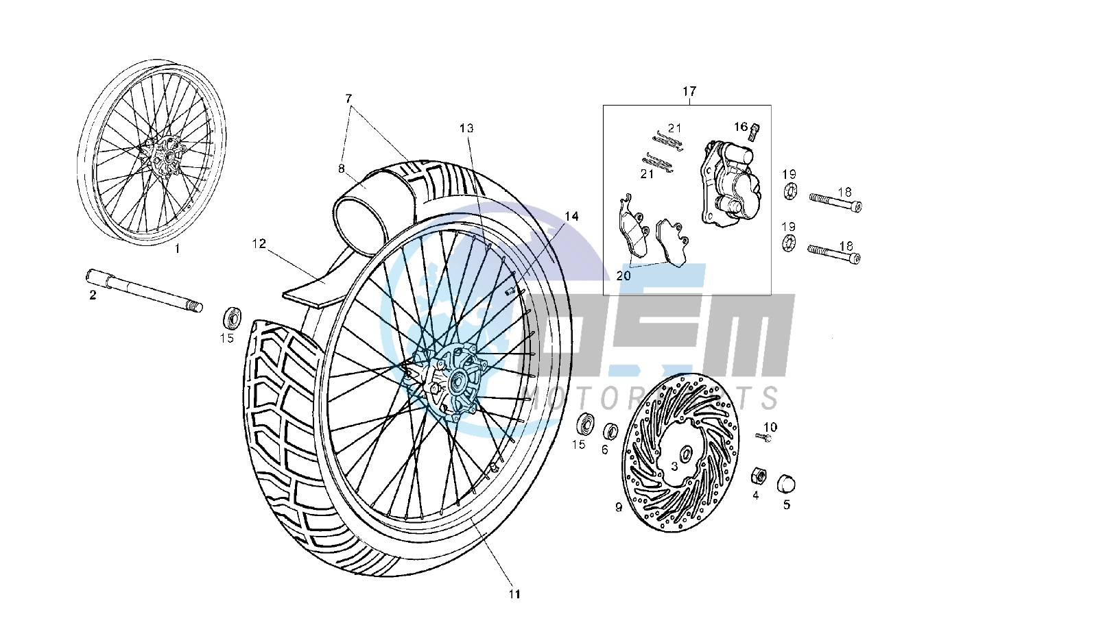 FRONT WHEEL