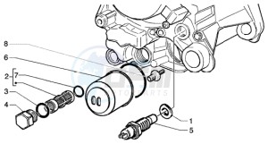 Beverly 125 RST drawing Oil Filter