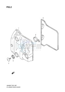 AN400 ABS BURGMAN EU-UK drawing CYLINDER HEAD COVER