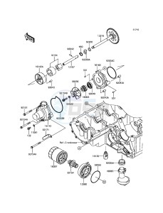 Z800 ZR800EGF UF (UK FA) XX (EU ME A(FRICA) drawing Oil Pump