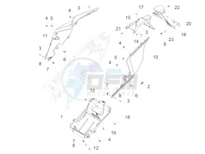 RS 125 RS REPLICA 4T E4 ABS (EMEA) drawing Rear body