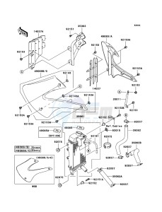 KX85_/_KX85_II KX85BBF EU drawing Radiator