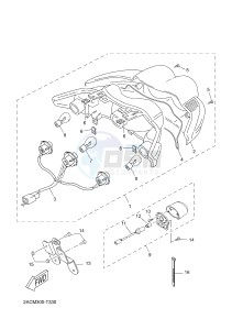 YN50 YN50FU NEO'S 4 (2ACN 2ACN) drawing TAILLIGHT