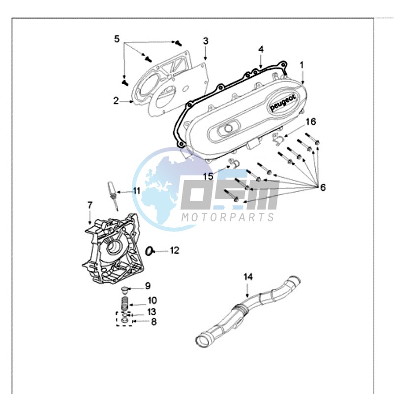 CRANKCASE COVER