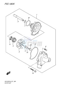 GSX-1250F ABS EU drawing WATER PUMP