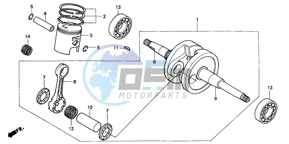 CRANKSHAFT/PISTON