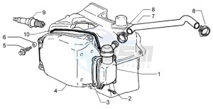 X8 200 drawing Oil drain valve