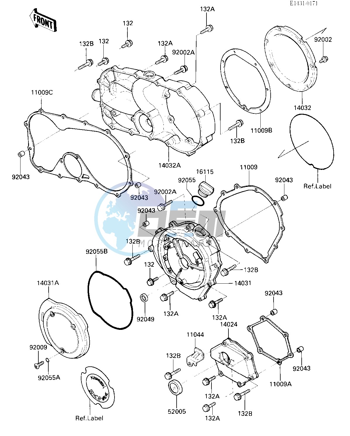 ENGINE COVER-- S- -