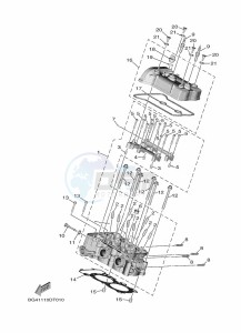 YXE850EN YX85EPAP (BANU) drawing CYLINDER