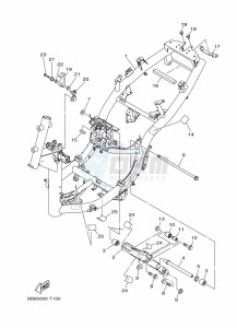 CZD250-A  (BGT2) drawing CRANKCASE