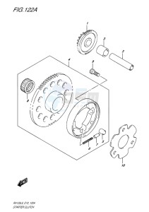 RV125 VAN VAN EU drawing STARTER CLUTCH