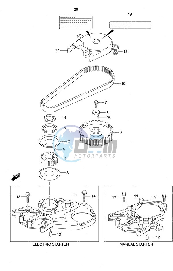 Timing Belt Non-Remote Control