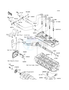 JT 1500 C [ULTRA LX] (C7F-C8F ) C7F drawing IGNITION SYSTEM