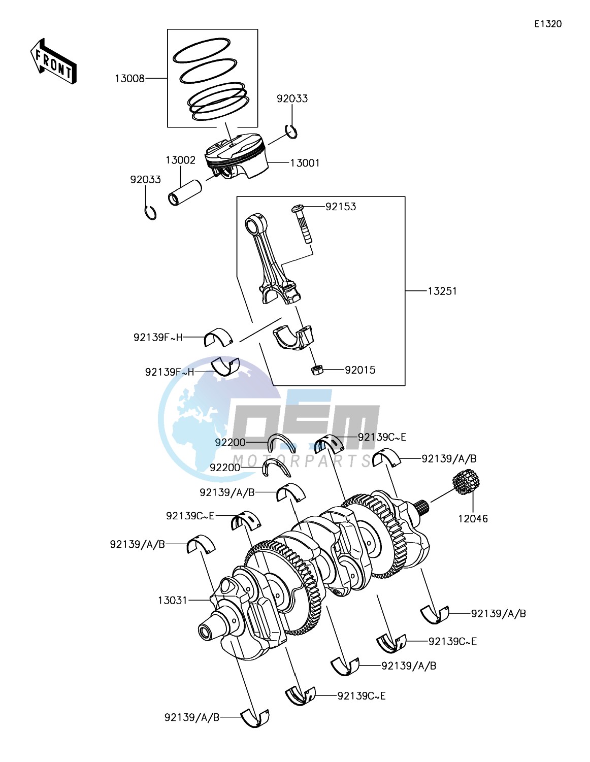 Crankshaft/Piston(s)