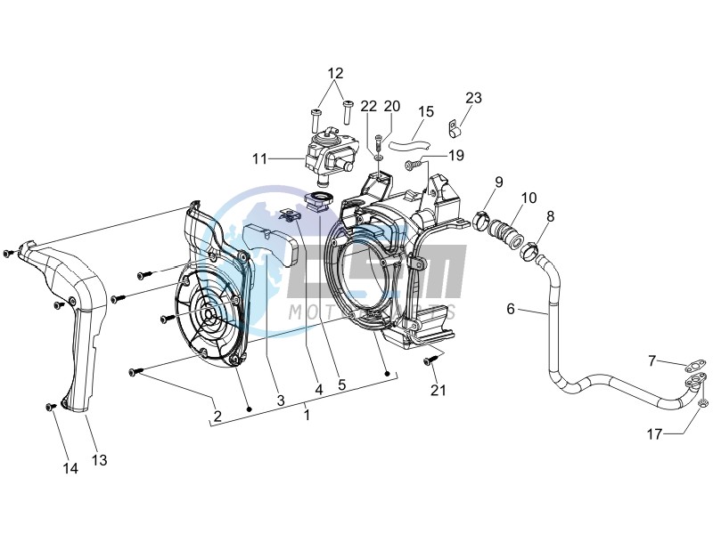 Secondairy air box