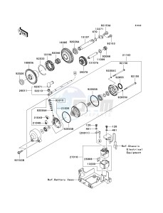 KRF 750 F [TERYX 750 4X4 NRA OUTDOORS] (F8F) C9F drawing STARTER MOTOR