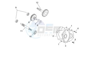 SR 50 H2O drawing Transmission final drive