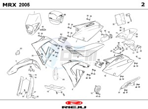 MRX-50-BLUE drawing COWLING