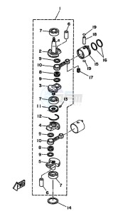 6C drawing CRANKSHAFT--PISTON