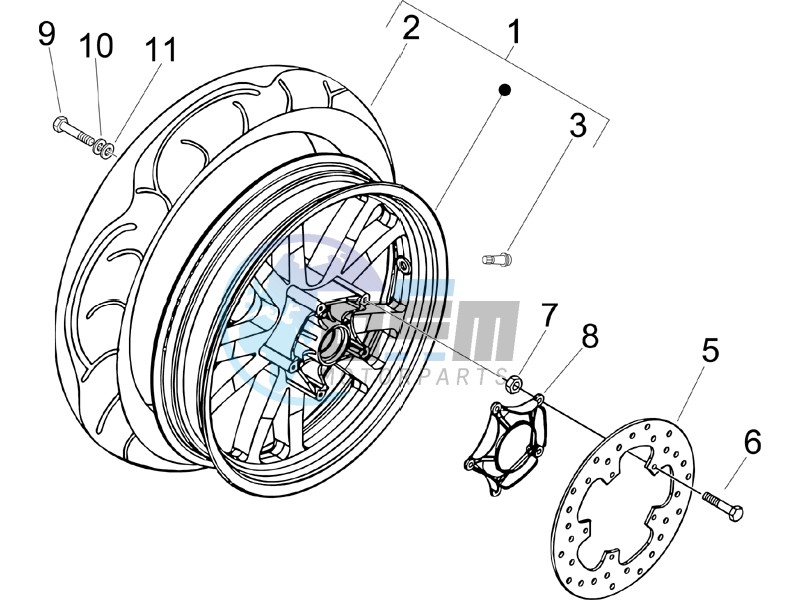 Rear Wheel