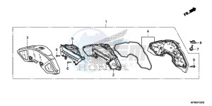 CB1000RF CB1000R 2ED drawing METER