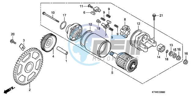 STARTING MOTOR