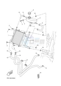 NS50 NITRO (1PH6) drawing RADIATOR & HOSE