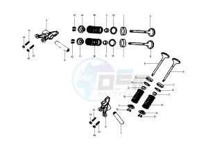 SHARK - 125 cc drawing VALVES