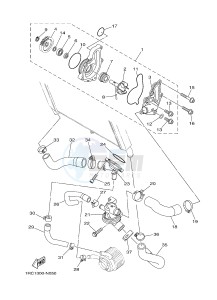 MT09TRA MT-09TRA TRACER 900 (2SC9 2SCA) drawing WATER PUMP