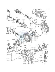 KLF 300 B [BAYOU 300] (B1-B4) [BAYOU 300] drawing DRIVE SHAFT_FINAL GEAR