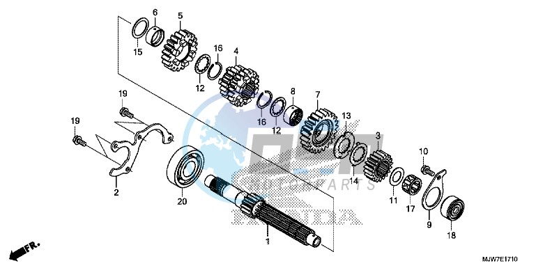 TRANSMISSION (MAINSHAFT)