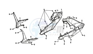 FNX 125 (GC12G1-EU) (L9) drawing COVERS /TAIL LIGHT