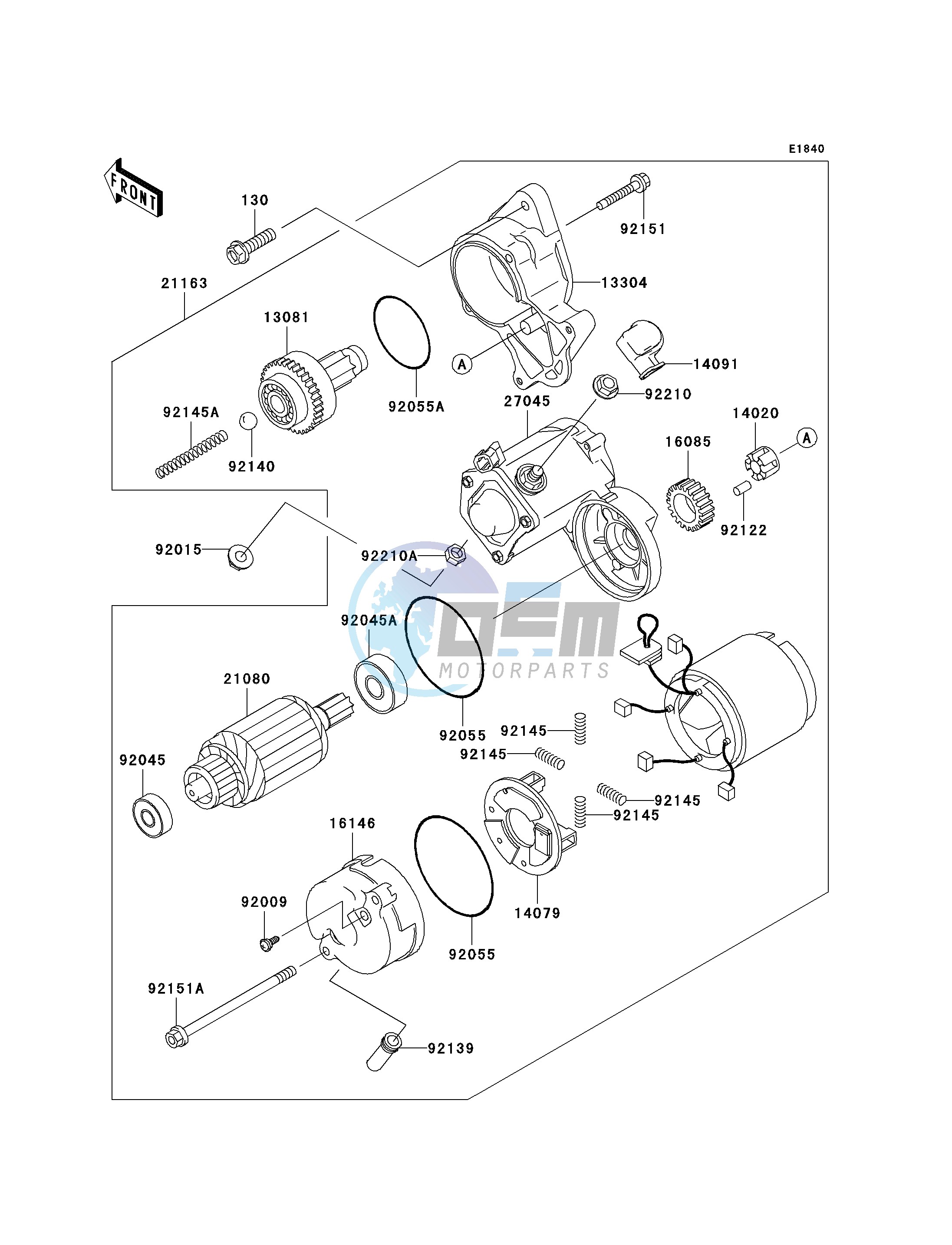 STARTER MOTOR--  - FD620DE485832- -