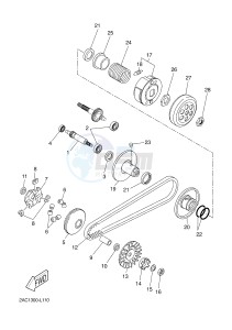 YN50 YN50FU NEO'S 4 (2ACN 2ACN) drawing CLUTCH