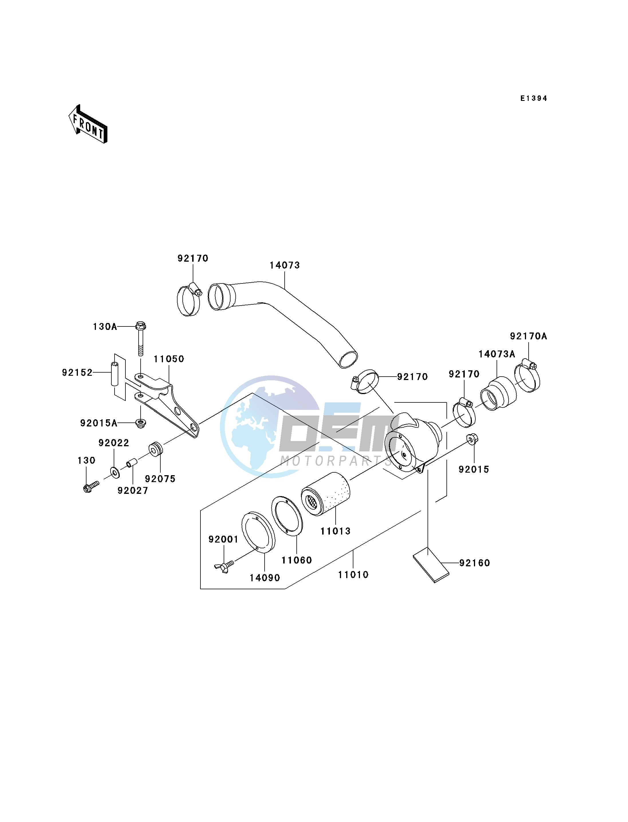 AIR CLEANER-BELT CONVERTER