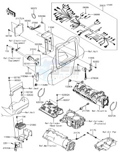 JET_SKI_ULTRA_310X JT1500LFF EU drawing Fuel Injection