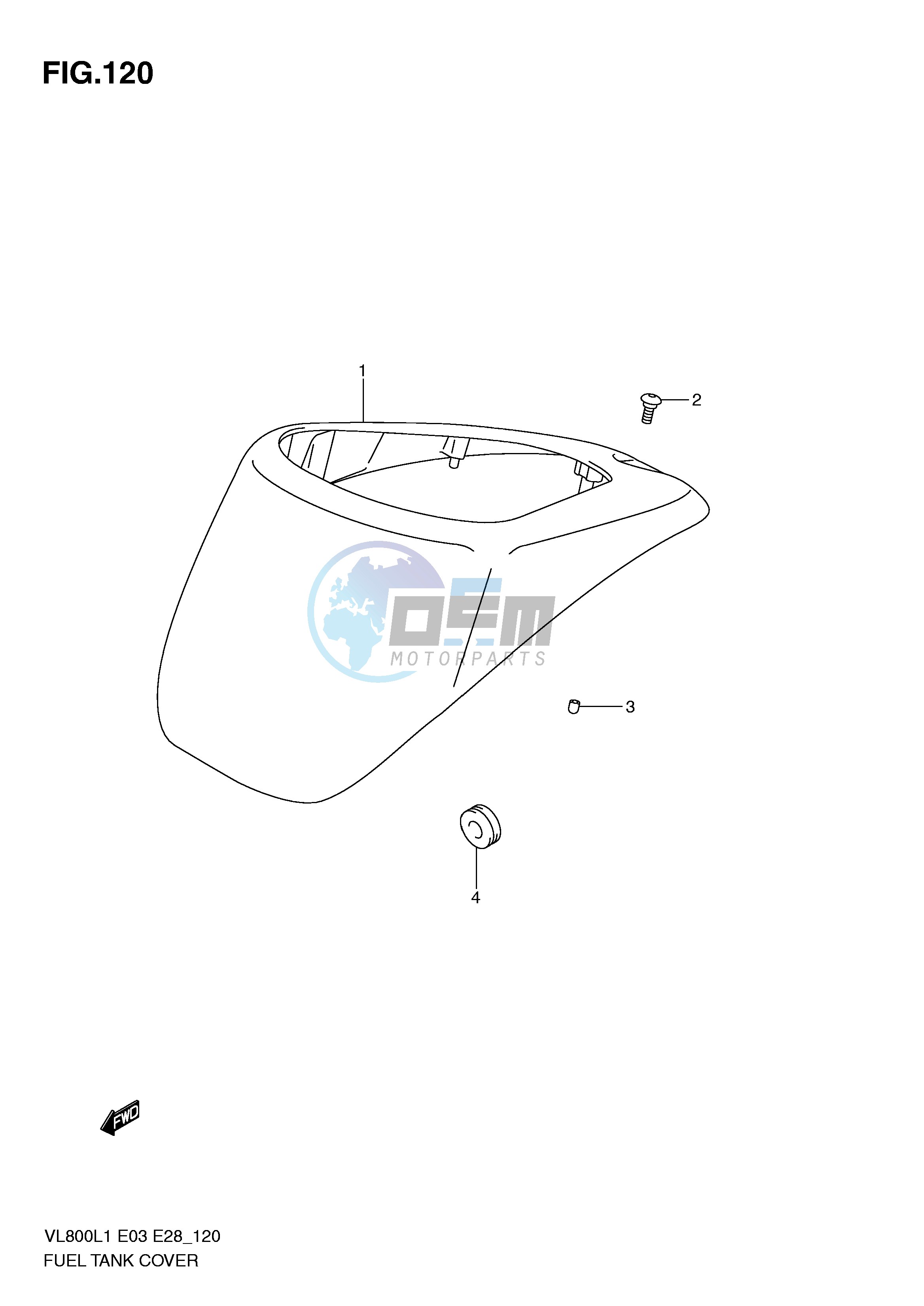 FUEL TANK COVER